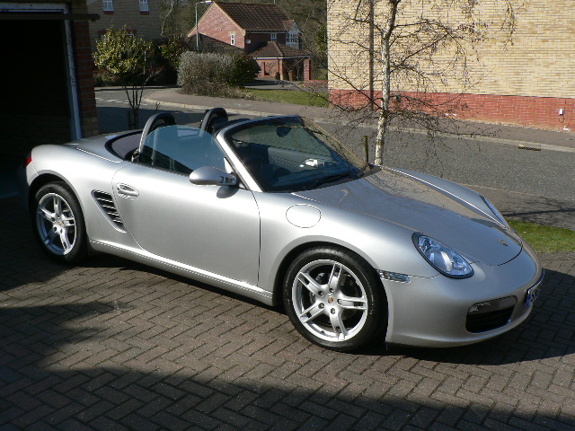 Boxster 987 - roof down